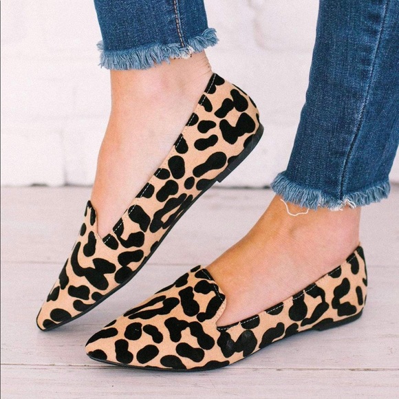 Qupid Shoes - Quipid Leopard Flats